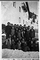 Italienische Schulklasse in Mühlwald 