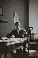 Franco Cremascoli in seinem Arbeitszimmer 