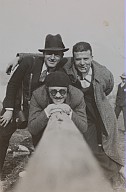 Franco Cremascoli und zwei Männer 