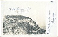 Italienischer Beobachtungs-Stützpunkt auf einem Felsvorsprung 