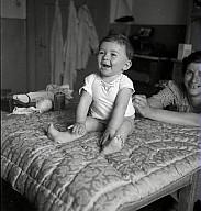 Clementina Grandini con la figlia Silvana Sisti