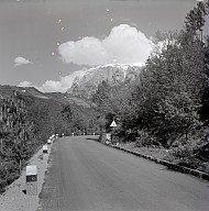 La strada di Fiè allo Sciliar al chilometro 2.6