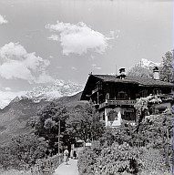 Le passeggiate Tappeiner, la pensione "Saxifraga"