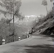 La strada di Fiè allo Sciliar al chilometro 2.6