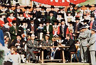 Silvius Magnago festeggia il 95° compleanno di Luis Trenker